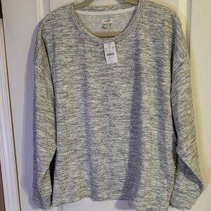 J. Crew Light Gray Women's Crew Neck Sweater